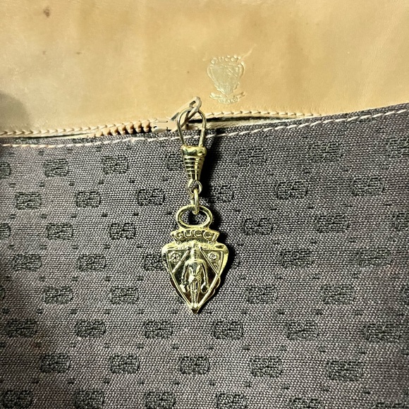 Gucci Microguccisima Sherryline Authentic GG Canvas and leather Crossbody Bag - Picture 12 of 16